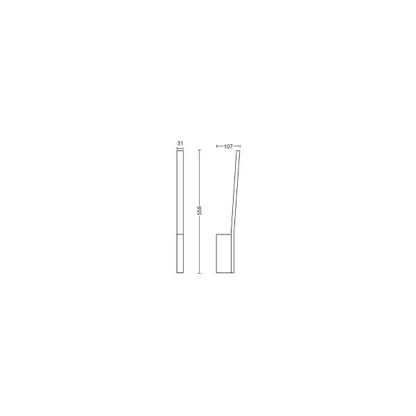 Philips Hue Liane LED Wandleuchte, 12,2W, 850lm, 4000K, weiß (929003053201)
