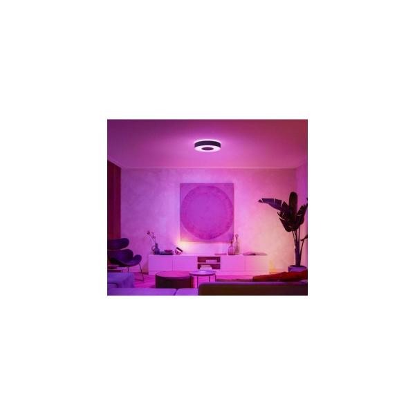 Philips Hue Infuse LED Deckenleuchte, M, 33,5W, 2350lm, 4000K, schwarz (915005997301)