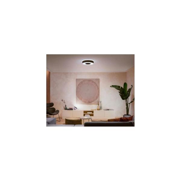 Philips Hue Infuse LED Deckenleuchte, M, 33,5W, 2350lm, 4000K, schwarz (915005997301)