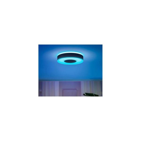 Philips Hue Infuse LED Deckenleuchte, M, 33,5W, 2350lm, 4000K, schwarz (915005997301)
