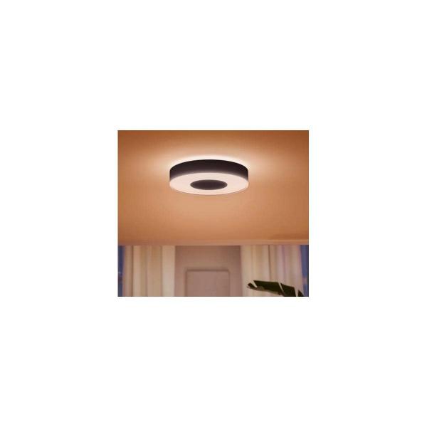 Philips Hue Infuse LED Deckenleuchte, M, 33,5W, 2350lm, 4000K, schwarz (915005997301)