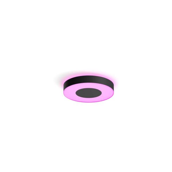 ARDEBO.de Philips Hue Infuse LED Deckenleuchte, L, 52,5W, 3700lm, 4000K, schwarz (915005997501)