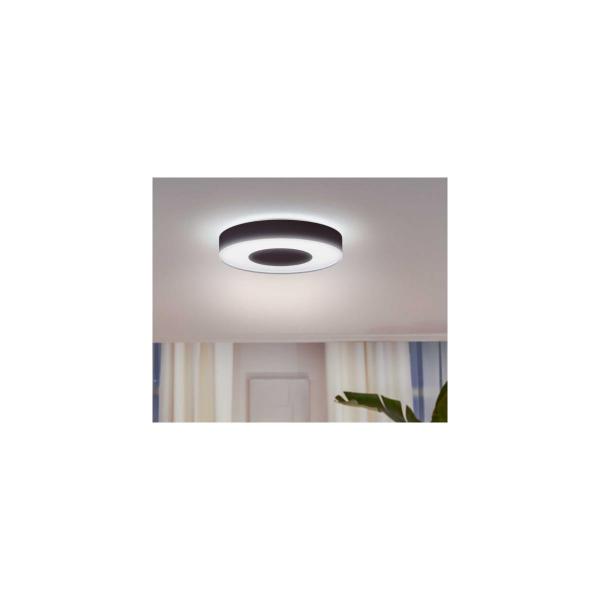 Philips Hue Infuse LED Deckenleuchte, L, 52,5W, 3700lm, 4000K, schwarz (915005997501)