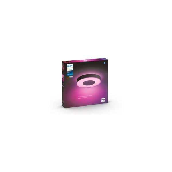 Philips Hue Infuse LED Deckenleuchte, L, 52,5W, 3700lm, 4000K, schwarz (915005997501)