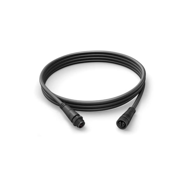 ARDEBO.de Philips Hue Outdoor Verlängerungskabel, schwarz (915005641701), 5m
