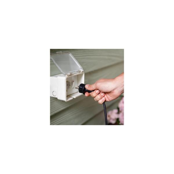 Philips Hue Outdoor Niedervolt-Netzteil, 100W, schwarz (929003149501)