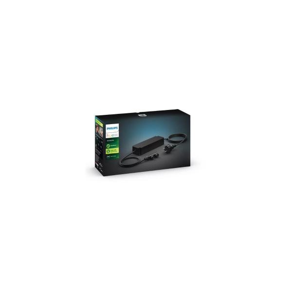 Philips Hue Outdoor Niedervolt-Netzteil, 100W, schwarz (929003149501)