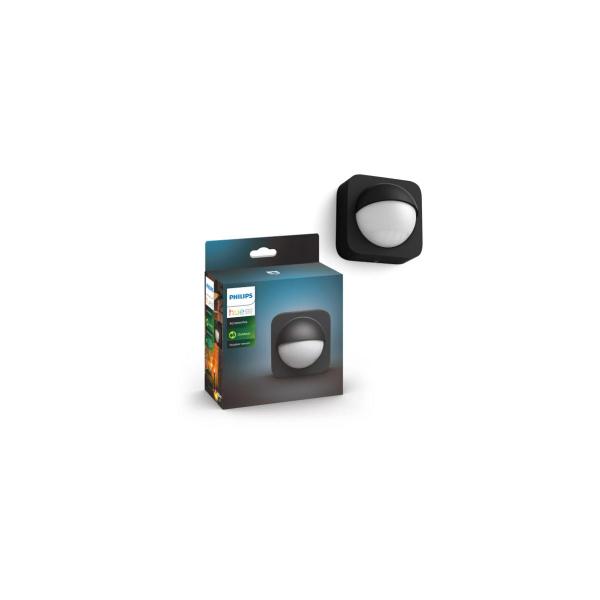 Philips Hue Motion Outdoor Sensor, batteriebetrieben, witterungsbeständig, schwarz (929003067401)