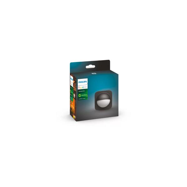 Philips Hue Motion Outdoor Sensor, batteriebetrieben, witterungsbeständig, schwarz (929003067401)