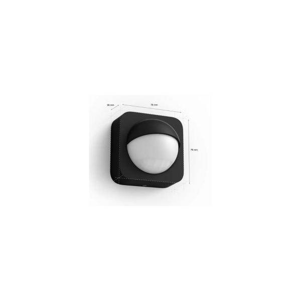 Philips Hue Motion Outdoor Sensor, batteriebetrieben, witterungsbeständig, schwarz (929003067401)