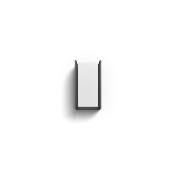 Philips Hue Turaco Outdoor LED Wandleuchte, 9W, E27, 806lm, IP44, anthrazit (915003761403)