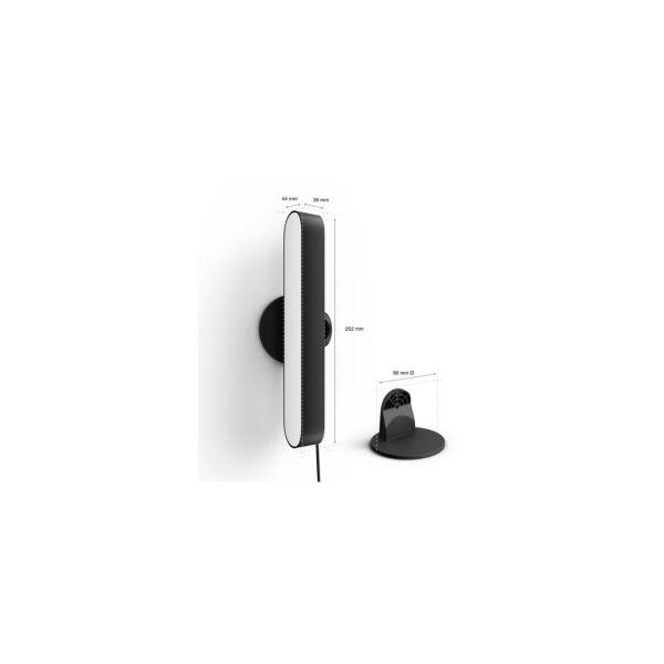 Philips Hue Play Lightbar, Basis-Set Doppelpack, 500lm, 4000K, 13,2W, schwarz (915005733901)