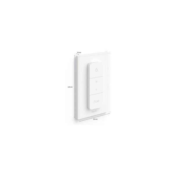 Philips Hue V2 Dimmschalter, akkubetrieben, weiß (929002398602)