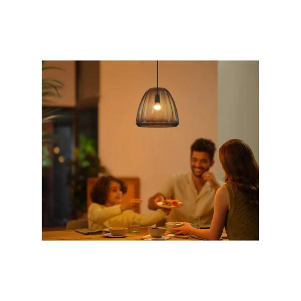 Philips Hue White Ambiance LED Lampe, Tropfenform, 5,1W, E14, 470lm (929003573702)