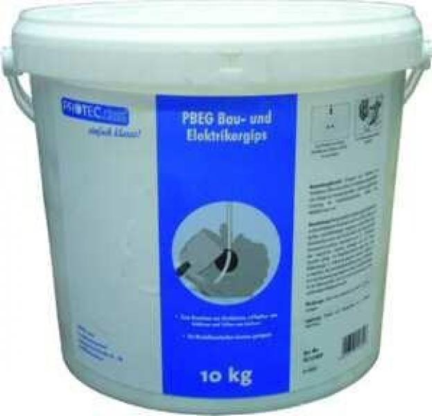 ARDEBO.de Protec.class PBEG-2 Bau- & Elektrikergips, 10kg Eimer (05101829)