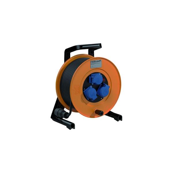 ARDEBO.de Schill IT 266.MD3.40KS315 Kabeltrommel, IP54, 3 Maschinensteckdosen, 40 m, orange (23040424000)