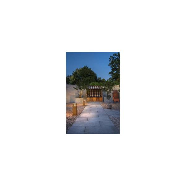 SLV RUSTY SQUARE 40 Outdoor Standleuchte, LED, 3000K, eckig, stahl gerostet (233427)