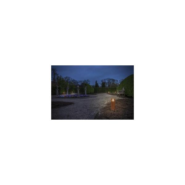 SLV RUSTY SQUARE 40 Outdoor Standleuchte, LED, 3000K, eckig, stahl gerostet (233427)