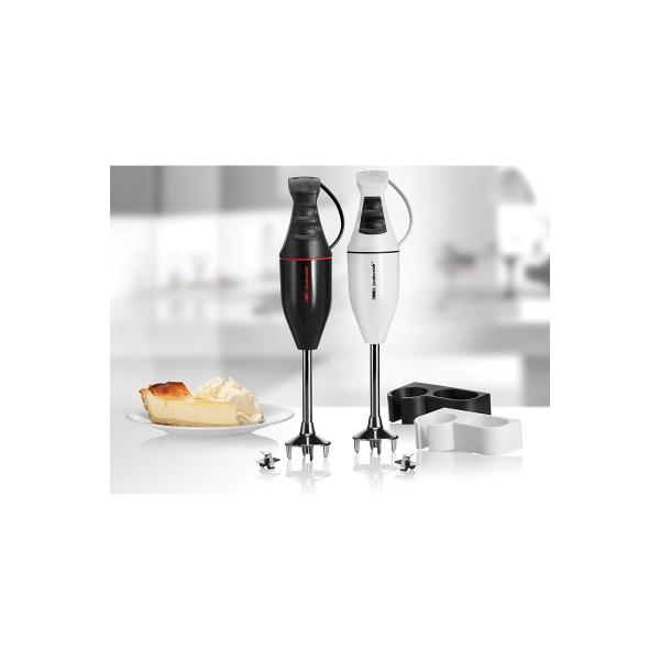 Unold 90129 ESGE-Zauberstab M 100 Design Schwarz Stabmixer, 120W, 2 Leistungsstufen, Aufsteckzentrierung, schwarz