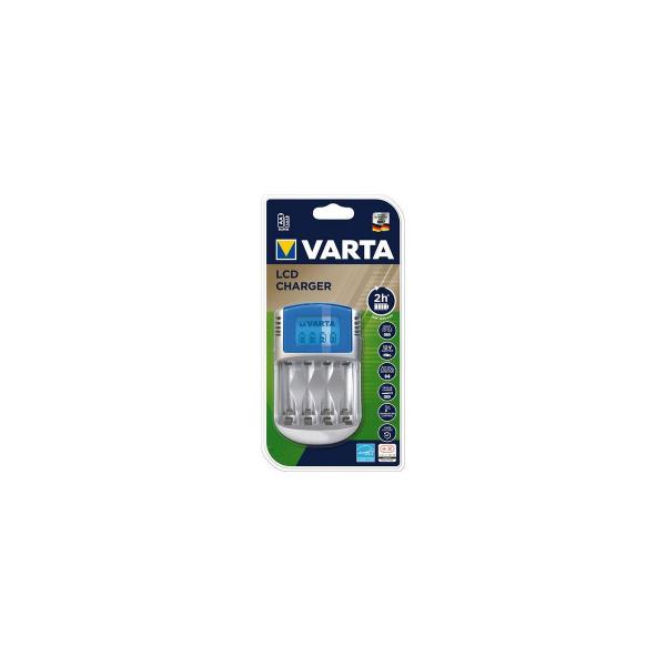 ARDEBO.de VARTA 57070 Power Line LCD Charger + 12V + USB