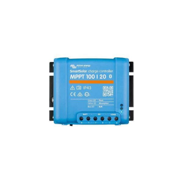 ARDEBO.de Victron SmartSolar MPPT 100/20 Solar-Laderegler, 12/24/48V, 20A (SCC110020160R)
