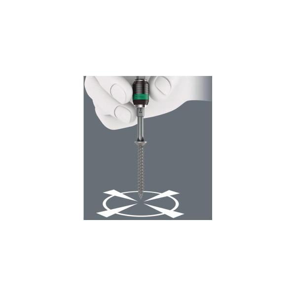 Wera 05057470001 Bit-Satz Kraftform Kompakt 400, 17-teilig