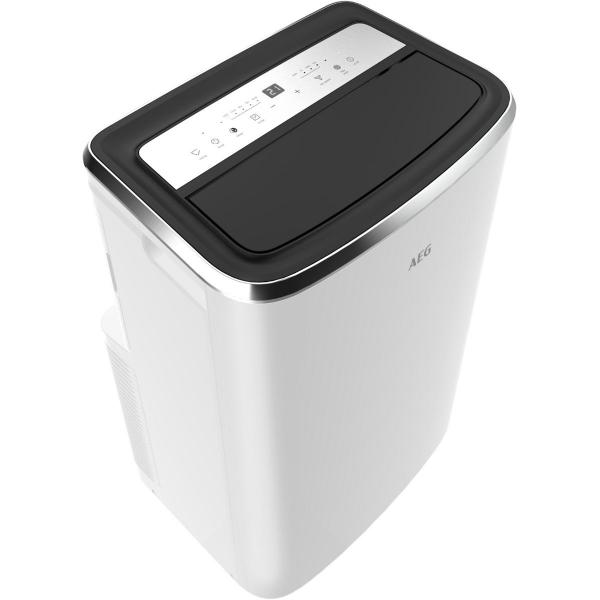 AEG AXP26U338CW Mobiles Klimagerät, EEK:A, 2,6kW, nachhaltiges Kältemittel, ChillFlex Pro, weiß
