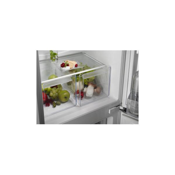 AEG NSC5S181ES Einbau Kühl-Gefrierkombination, Nischenhöhe 178 cm, 54,6 cm breit, 271 L, LowFrost, Schlepptürtechnik, Cold Sense, LED Beleuchtung