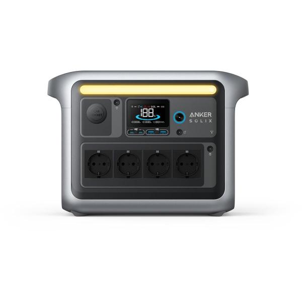 ARDEBO.de Anker SOLIX C1000X PowerHouse Powerstation, 1056Wh, grau (A1761311)