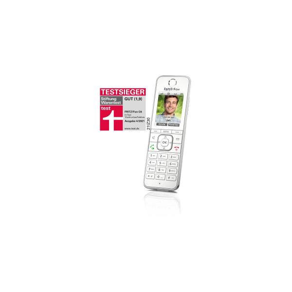 ARDEBO.de AVM FRITZ!Fon C6 Komforttelefon, schnurlos, weiß (20002848)