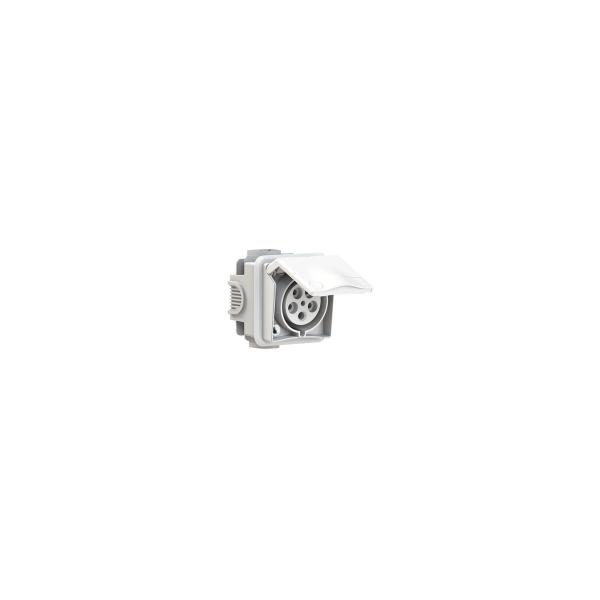 ARDEBO.de Bals 1412 Unterputzsteckdose, 32A, 5-polig, 6h, IP44 (1412)