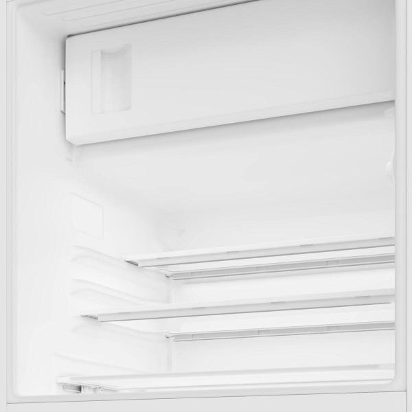 Beko BU1154N Unterbau Kühlschrank mit Gefrierfach, Nischenhöhe 82 cm, 107 L, Festtürtechnik, LED Illumination, weiß