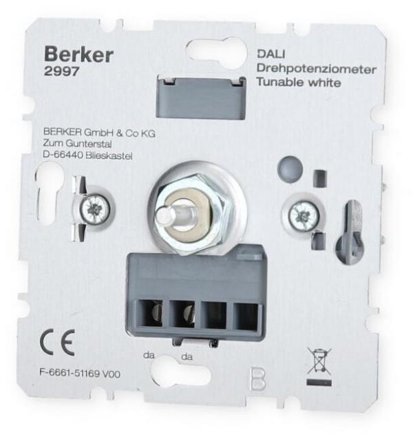 ARDEBO.de Berker 2997 DALI Drehpotenziometer Softrastung