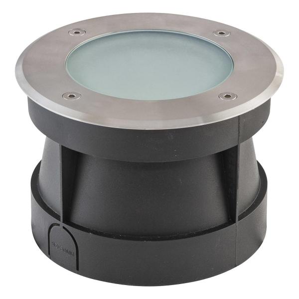 ARDEBO.de EVN LED Bodeneinbau, rund, IP67, 110-240V, 12W, 3000K, 950lm, EDS / Alu (PC67101202)