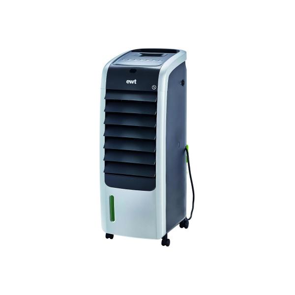 EWT Ventilator/Luftkühler/Heizlüfter Multipro, 70W, Fernbedienung, Heizfunktion, Timer, Weiß (904090)