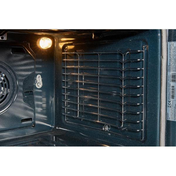 Exquisit EBEP697-H-030 Einbaubackofen, 60 cm breit, 70L, Grill, 11 Funktionen, Versenkknebel, Timer, schwarz