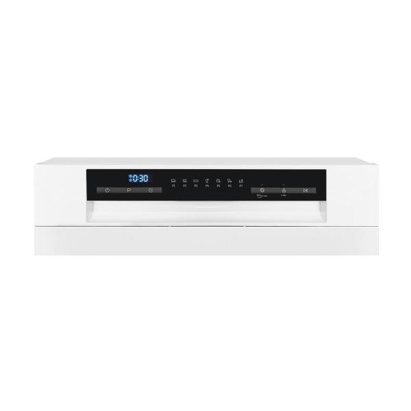 Exquisit GSP508-030D Tischgeschirrspüler, 55cm breit, 8 Maßgedecke, 7 Programme, weiß