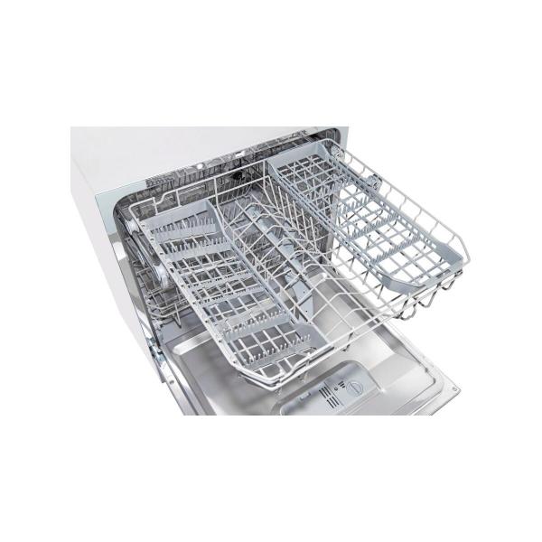 Exquisit GSP508-030D Tischgeschirrspüler, 55cm breit, 8 Maßgedecke, 7 Programme, weiß