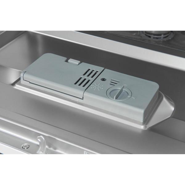 Exquisit GSP206-030D Tischgeschirrspüler, 55 cm breit, 6 Maßgedecke, 7 Programme, Startzeitvorwahl, Besteckkorb, weiß