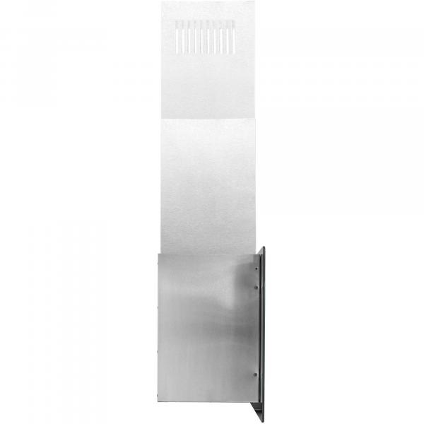 Exquisit KFD 60-9 Duo Inox Kopffrei-Dunstabzugshaube, 60 cm breit, Abluft/Umluft, Touch control, edelstahl