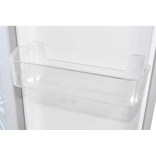 Exquisit SBS560-050D Side by side Kühlschrank, 91,2cm breit, 562L, NoFrost, Digitale Kontrolle, LED-Beleuchtung, Umluftventilator, inoxlook