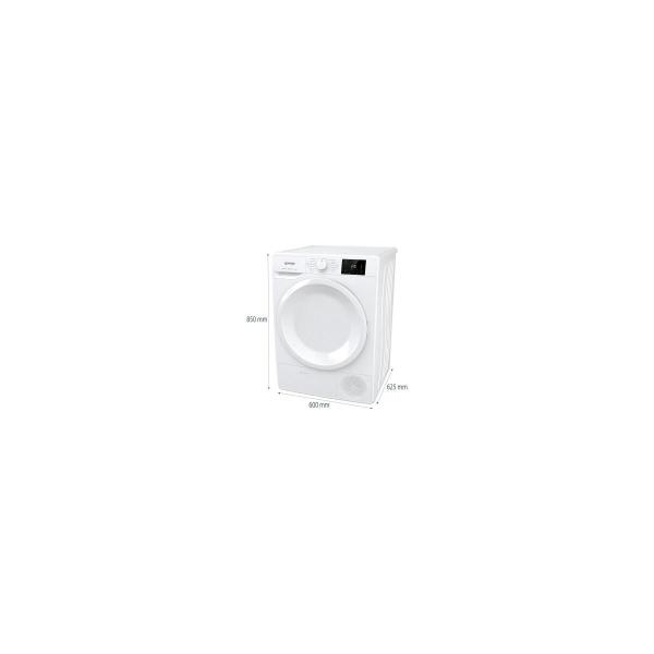Gorenje DNE8B 8kg EEK:B Kondenstrockner, 60 cm breit, AirRefresh, GentleDry, Knitterschutz, weiß
