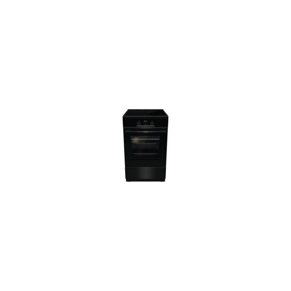 ARDEBO.de Gorenje GEIT5C60BPG Stand Elektroherd mit Induktionskochfeld, 50 cm breit, 70 L, Pizza-Funktion, FrozenBake, AirFry, Kindersicherung, TouchControl, schwarz