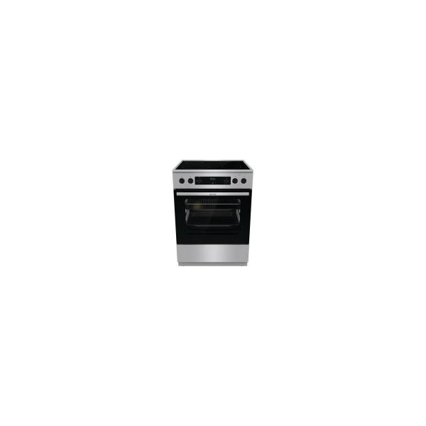 ARDEBO.de Gorenje GECS6C70XPA Stand-Elektroherd, 60cm breit, 71 L, Timer, Versenkknebel, MultiAir, Dynamisches Kühlgebläse, Edelstahl