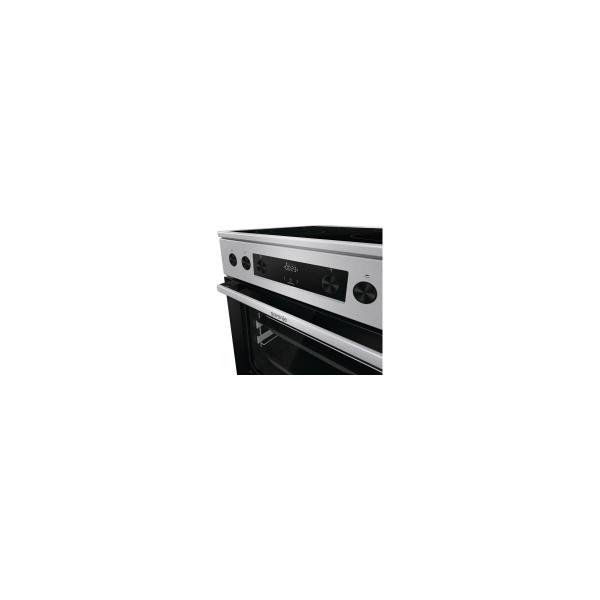 Gorenje GECS6C70XPA Stand-Elektroherd, 60cm breit, 71 L, Timer, Versenkknebel, MultiAir, Dynamisches Kühlgebläse, Edelstahl
