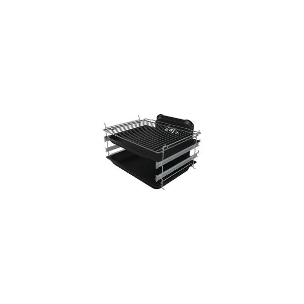 Gorenje GECS6C70XPA Stand-Elektroherd, 60cm breit, 71 L, Timer, Versenkknebel, MultiAir, Dynamisches Kühlgebläse, Edelstahl