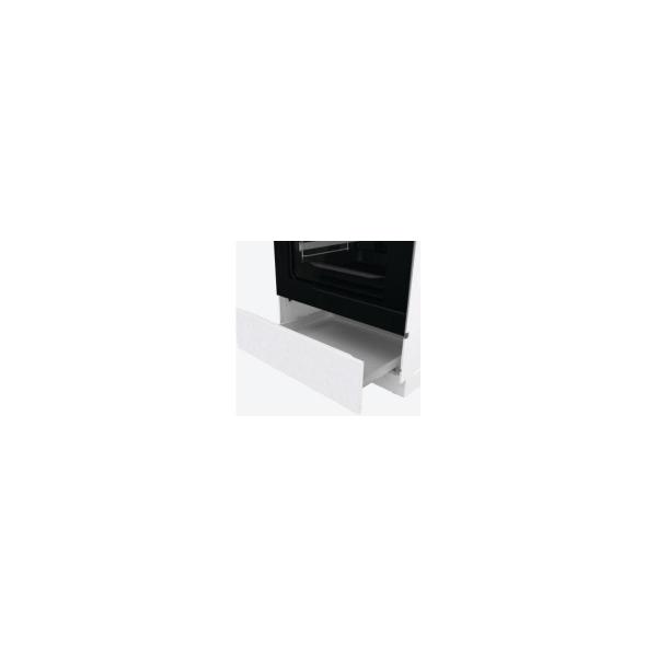 Gorenje GECS6C70WPA Elektro-Standherd mit Glaskeramikkochfeld, 60cm breit, 71L, Grill, Pizzafunktion, FrozenBake, MultiAir, weiß