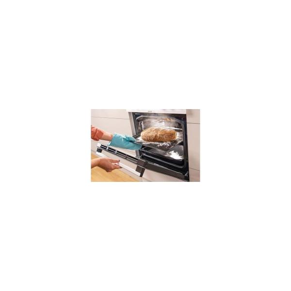 Gorenje GECS5C70WA Elektro-Standherd, 50cm breit, 70L, Glaskeramik, Pizza-Funktion, ExtraSteam, weiß