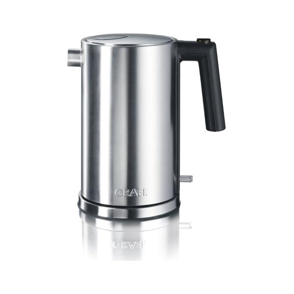 ARDEBO.de Graef WK 600 Wasserkocher, 2015 Watt, 1,5l, automatische Abschaltung, edelstahl,