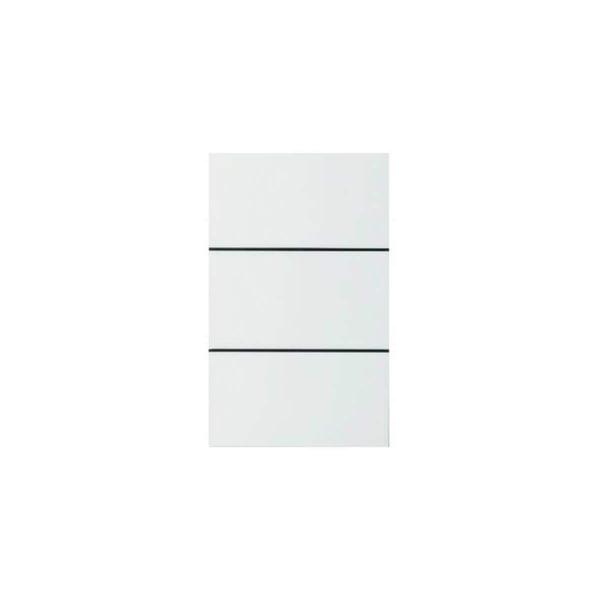 ARDEBO.de Honeywell Home D117 Ding Dong Doppelklang 8V 1A ohne 4 Batterien, Weiß